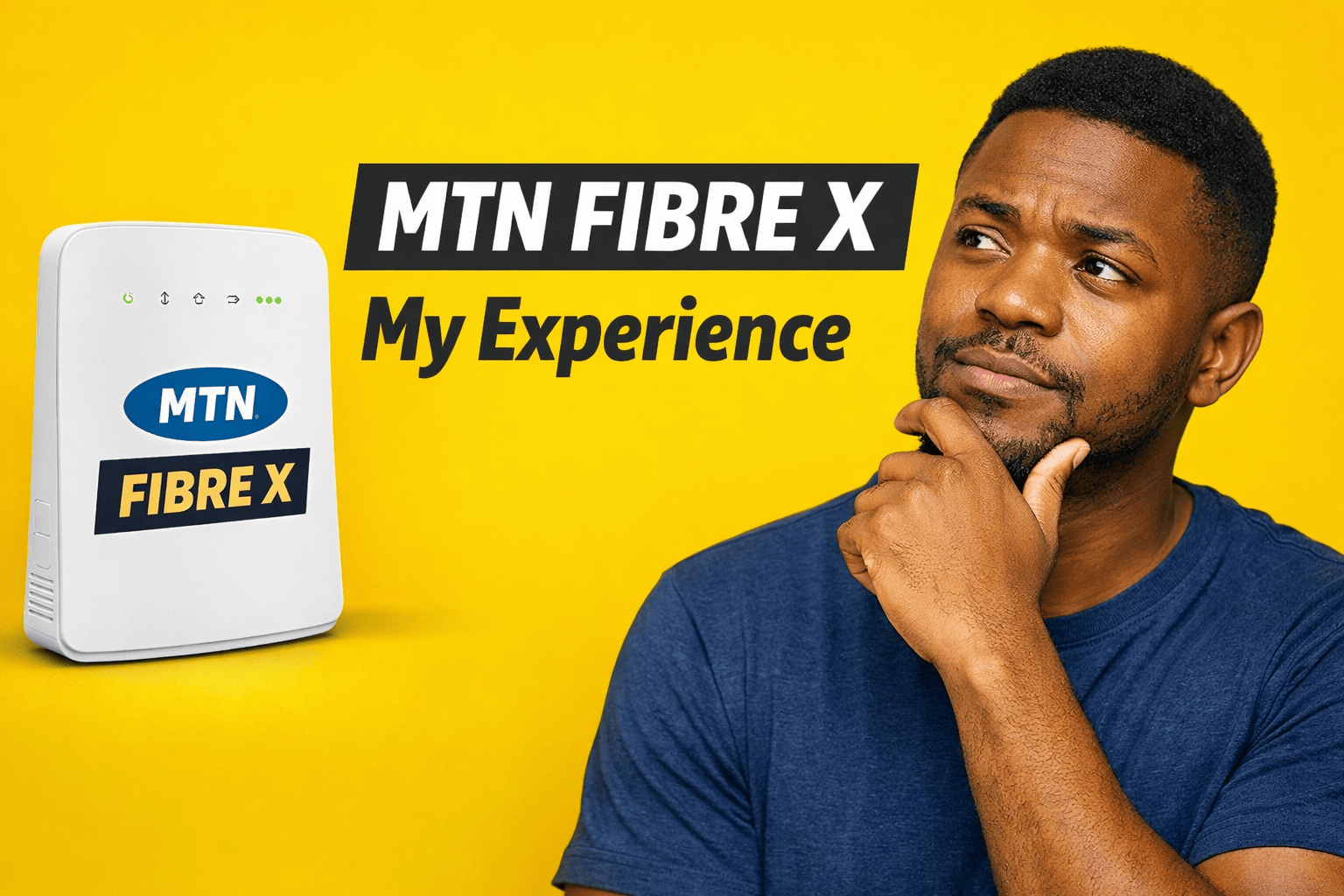 My Full Experience Using MTN Fibre X in Nigeria ( Problems, Pros and How They Can Improve)